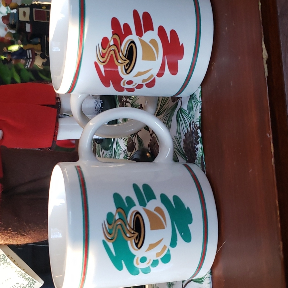 Set of 2 coffee mugs